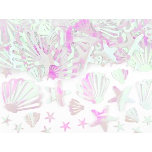Confeti de conchas marinas - Ocano iridiscente