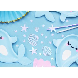 Confeti de conchas marinas - Ocano iridiscente. n1