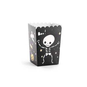 6 cajas de palomitas de maz de Halloween
