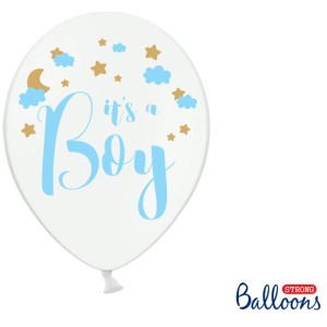 6 globos It's a Boy