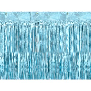 Cortina Metlica Azul