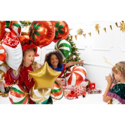 Adorno Navideo Globo Mylar - 45cm. n4