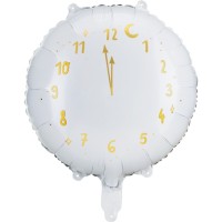 Globo Mylar Reloj - 45 cm