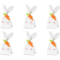 6 bolsas de regalo conejos