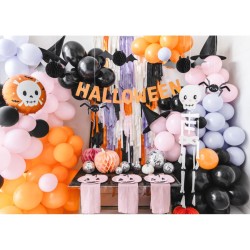 Banderola de Halloween Naranja - 2, 5 m. n5