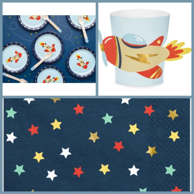 Caja de fiesta de avi�n 
