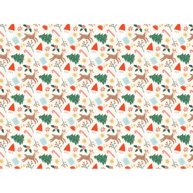 Rollo de Papel de Regalo “Feliz Navidad” 