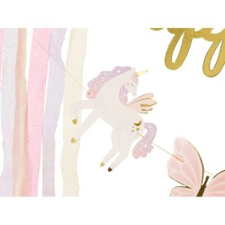 Guirnalda “Feliz Cumpleaños Unicornio”. n°1