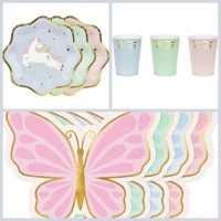 Unicornio Sue�o y Mariposa Caja M�gica para Fiestas