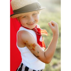 Tatuajes temporales de circo. n2
