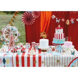 6 Fotos de adornos para tartas de circo. n3
