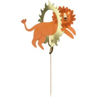 Adornos para tarta de circo de leones