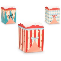 Contiene : 1 x 6 cajas de palomitas de maz - Circo
