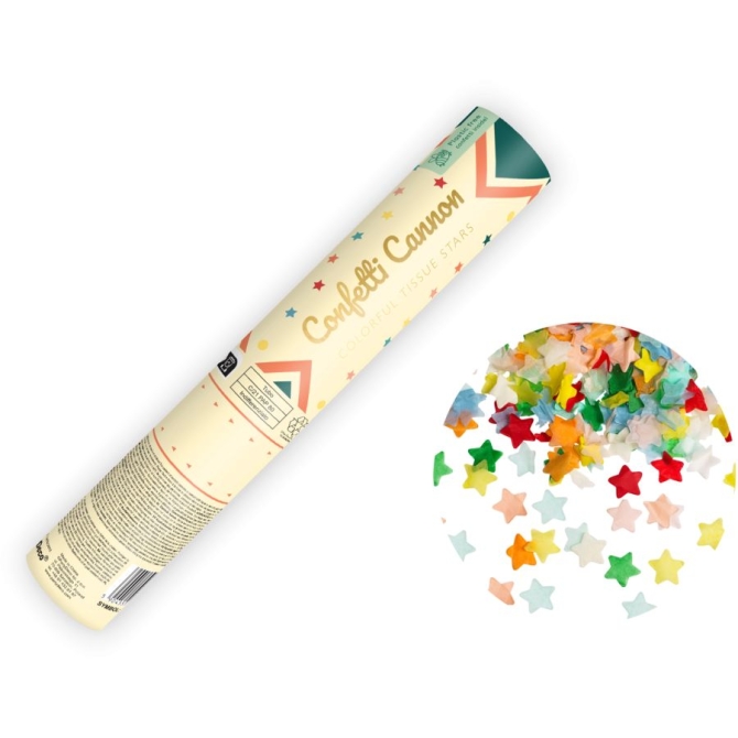 Can de confeti de circo 