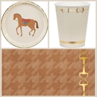 Caja de fiesta de caballos y equitaci�n