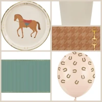 Caja grande para fiestas de caballos y equitaci�n