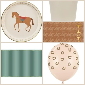 Caja grande para fiestas de caballos y equitaci�n