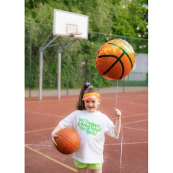 Globo de baloncesto de aluminio con helio - 35 cm. n3