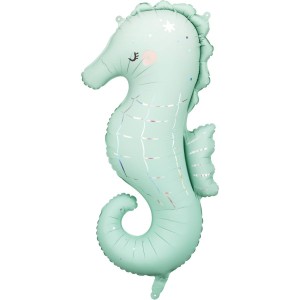 Globo gigante de helio con forma de caballito de mar (98 cm)