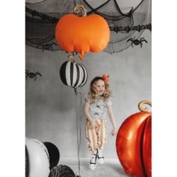 Globo de aluminio de calabaza naranja - 62 cm. n1