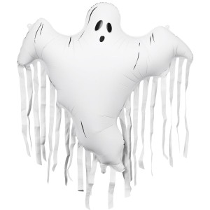 Globo de helio con flecos de fantasma - 93 cm