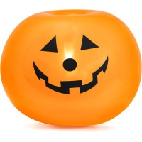5 globos luminosos de calabaza - 25 cm
