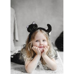 Diadema de gato negro. n1