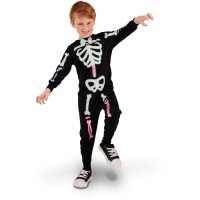 Disfraz de esqueleto infantil - Talla 116-128