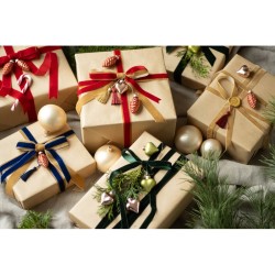 Cinta de terciopelo verde botella - 25 mm x 10 m. n2