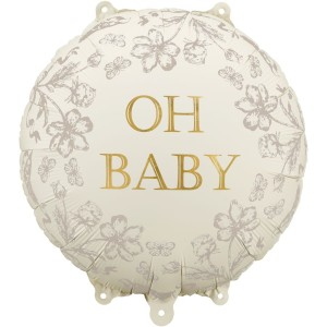Globo de helio de aluminio Oh Baby  35 cm
