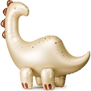Globo gigante de aluminio de Brontosaurio - 91 cm