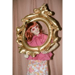 Globo de helio - Marco dorado - 95 cm. n°1