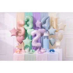 Soporte para tartas de acrílico - Azul pastel - Ø 24 cm. n°2