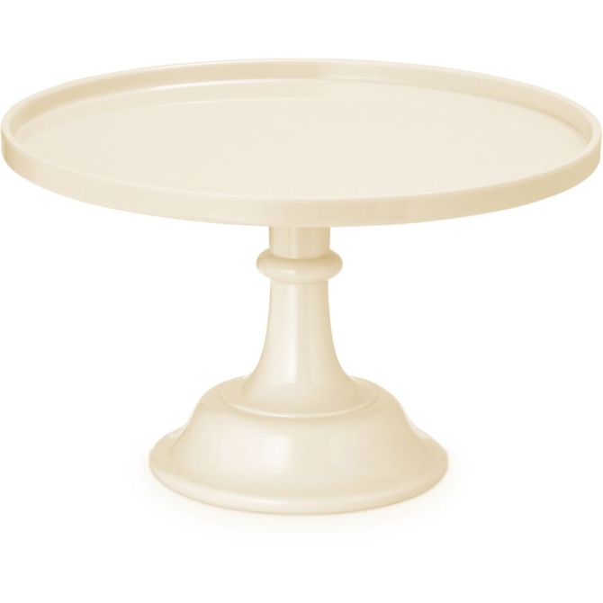 Soporte para tartas acrílico - Beige - Ø 24 cm