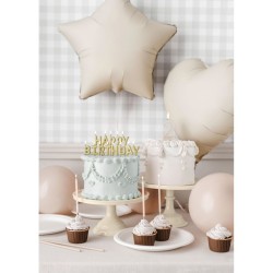 Soporte para tartas acrílico - Beige - Ø 24 cm. n°3
