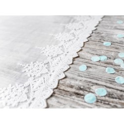 Camino de mesa de encaje - Blanco roto - 9 m. n6