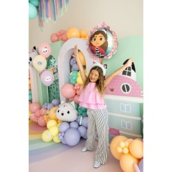 Globo de aluminio con volantes de Gabby y la Casa Mgica - 52 cm. n2