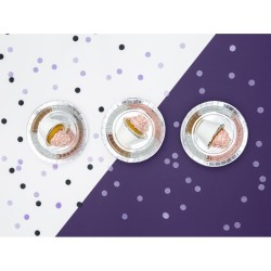 6 Platos de Plata �23 cm - Cart�n. n�4