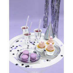 6 Platos de Plata �23 cm - Cart�n. n�5