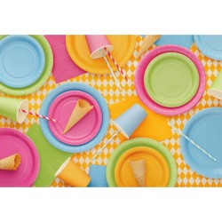 20 Servilletas Verde Pastel 33 cm - Papel. n�3