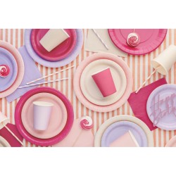 20 Servilletas Rosa Pastel 33 cm - Papel. n�3