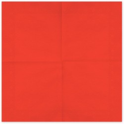20 Servilletas Rojas 33 cm - Papel. n�1