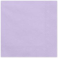 20 Servilletas Lavanda 33 cm - Papel