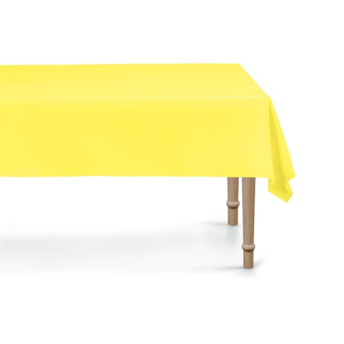 Mantel Amarillo 137 x 183 cm - Pl�stico reutilizable 