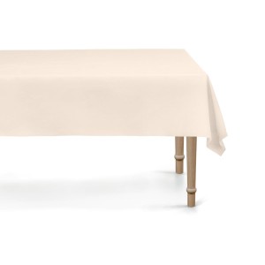 Mantel beige 137 x 183 cm - Pl�stico reutilizable