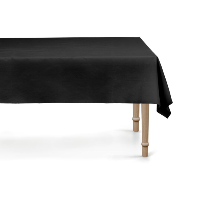 Mantel Negro 137 x 183 cm - Pl�stico reutilizable 