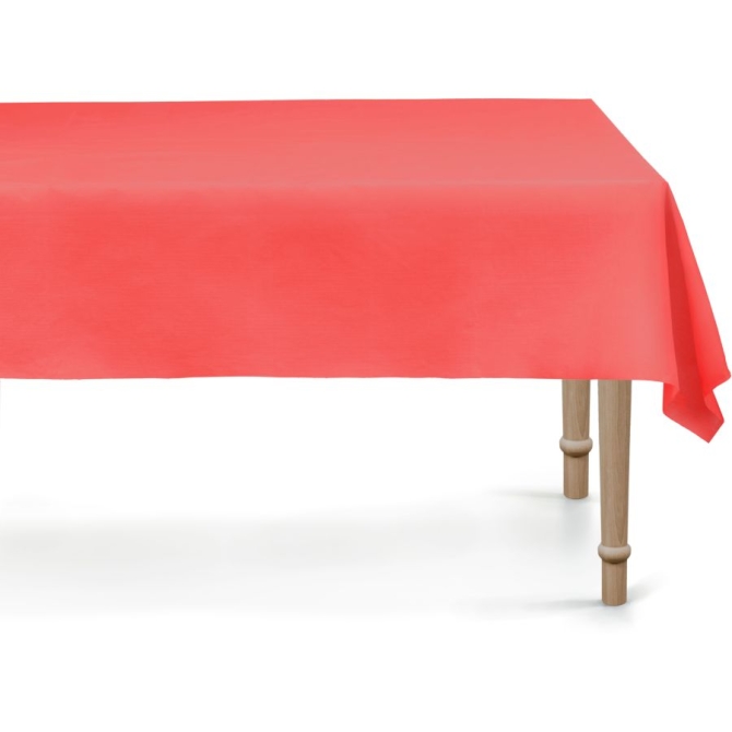 Mantel Rojo 137 x 183 cm - Pl�stico reutilizable 