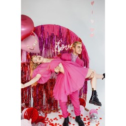 Globo de aluminio en forma de coraz�n con flecha,  55 cm. n�7