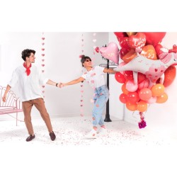 Confeti de coraz�n rojo - 15 g. n�3