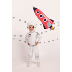 Disfraz de astronauta blanco - Talla 116-128 cm. n�1